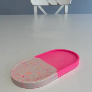 ovaler Untersetzer | Schmuckschale | Terrazzo
